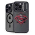 DC Comics Superman Grey Eye Collage iPhone 15 Pro Kickstand Case