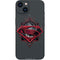 DC Comics Superman Grey Eye Collage iPhone 15 Skin