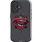 DC Comics Superman Grey Eye Collage iPhone 16 Impact Case