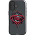 DC Comics Superman Grey Eye Collage iPhone 16 Magsafe Impact Case