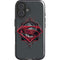 DC Comics Superman Grey Eye Collage iPhone 16 Plus Magsafe Impact Case