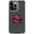 DC Comics Superman Grey Eye Collage iPhone 16 Pro Clear Case