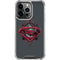 DC Comics Superman Grey Eye Collage iPhone 16 Pro Max Clear Case