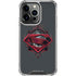 DC Comics Superman Grey Eye Collage iPhone 16 Pro Max Clear Case