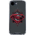 DC Comics Superman Grey Eye Collage iPhone 16e Clear Case