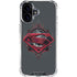 DC Comics Superman Grey Eye Collage iPhone 17 Clear Case