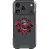 DC Comics Superman Grey Eye Collage iPhone 18 Pro Clear Case