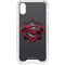 DC Comics Superman Grey Eye Collage iPhone XS Clear Case