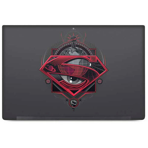 DC Comics Superman Grey Eye Collage Dell Latitude Skin