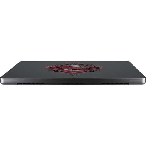DC Comics Superman Grey Eye Collage Apple MacBook Pro 14-inch Skin