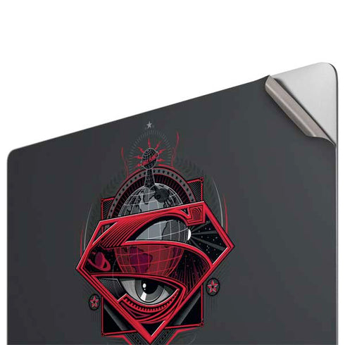 DC Comics Superman Grey Eye Collage Apple MacBook Pro 16-inch Skin