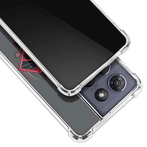 DC Comics Superman Grey Eye Collage Moto G 5G (2025) Clear Case