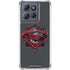 DC Comics Superman Grey Eye Collage Moto G Play 5G (2025) Clear Case