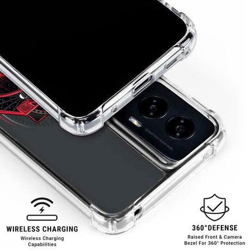 DC Comics Superman Grey Eye Collage Moto G Power 5G (2024) Clear Case