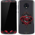 DC Comics Superman Grey Eye Collage Moto G6 Skin