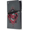 DC Comics Superman Grey Eye Collage PS5 Pro Console Skin
