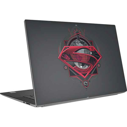 DC Comics Superman Grey Eye Collage Dell XPS Skin
