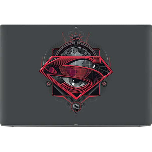 DC Comics Superman Grey Eye Collage Dell XPS Skin