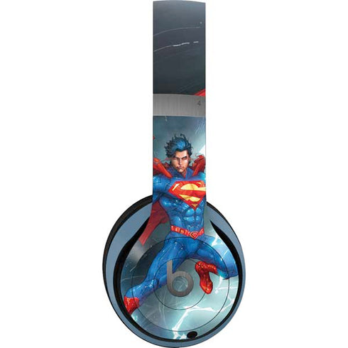 DC Comics Superman Heat Vision Beats Solo 4 Wireless Headphones Skin