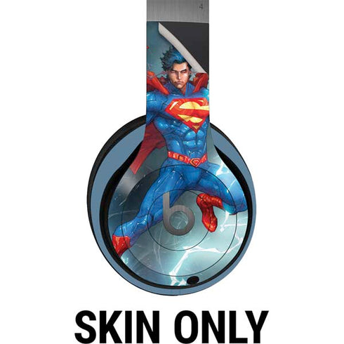 DC Comics Superman Heat Vision Beats Solo 4 Wireless Headphones Skin