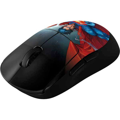 DC Comics Superman Heat Vision G Pro Wireless Gaming Mouse Skin