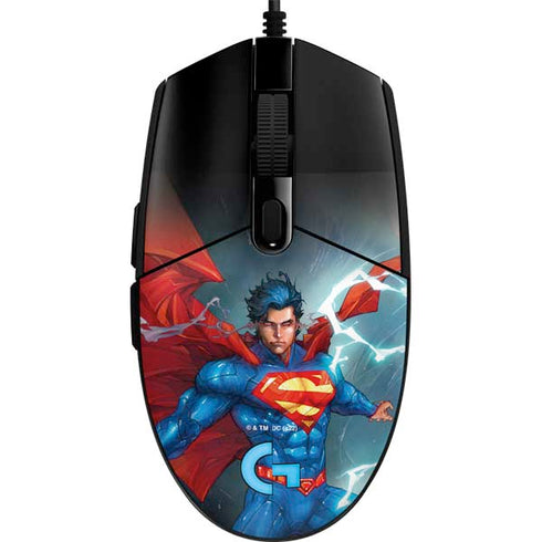 DC Comics Superman Heat Vision G203 Prodigy RGB Wired Gaming Mouse Skin