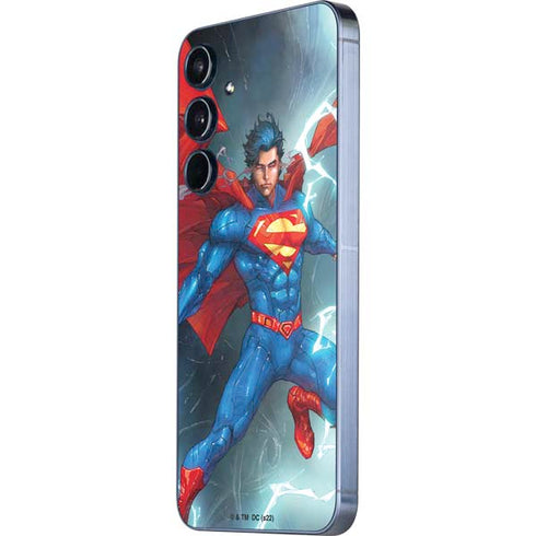 DC Comics Superman Heat Vision Galaxy A55 5G Skin