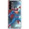 DC Comics Superman Heat Vision Galaxy S24 FE Clear Case
