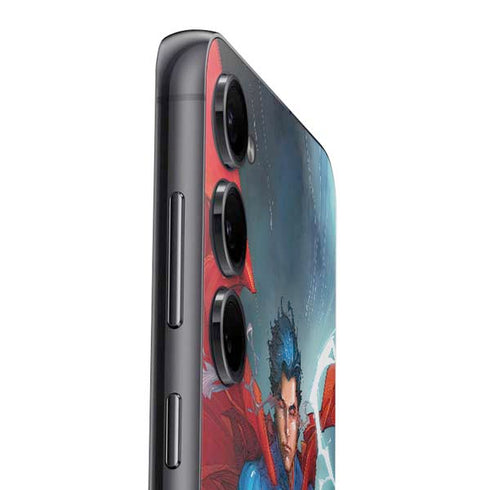 DC Comics Superman Heat Vision Galaxy S25 Plus Skin
