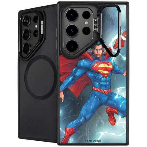 DC Comics Superman Heat Vision Galaxy S25 Ultra Kickstand Case