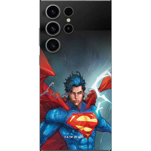 DC Comics Superman Heat Vision Galaxy S24 Ultra Skin