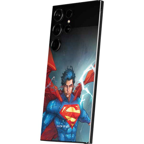 DC Comics Superman Heat Vision Galaxy S25 Ultra Skin