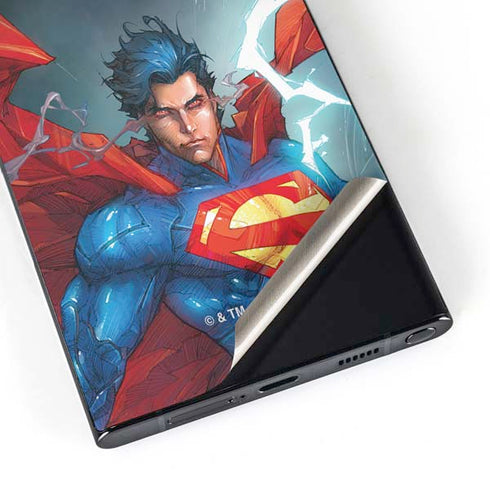 DC Comics Superman Heat Vision Galaxy S25 Ultra Skin