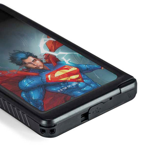 DC Comics Superman Heat Vision Galaxy S24 Ultra Waterproof Case