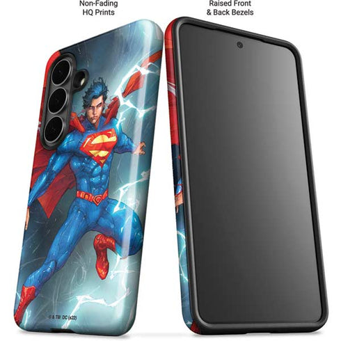 DC Comics Superman Heat Vision Galaxy S26 Impact Case