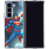 DC Comics Superman Heat Vision Galaxy Z Fold5 5G Clear Case