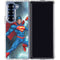 DC Comics Superman Heat Vision Galaxy Z Fold6 Clear Case