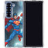 DC Comics Superman Heat Vision Galaxy Z Fold6 Clear Case