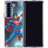 DC Comics Superman Heat Vision Galaxy Z Fold7 Clear Case