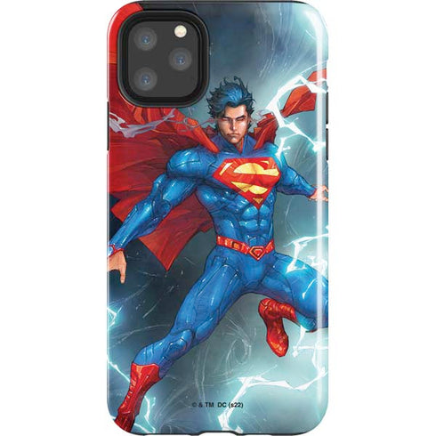 DC Comics Superman Heat Vision iPhone Cases