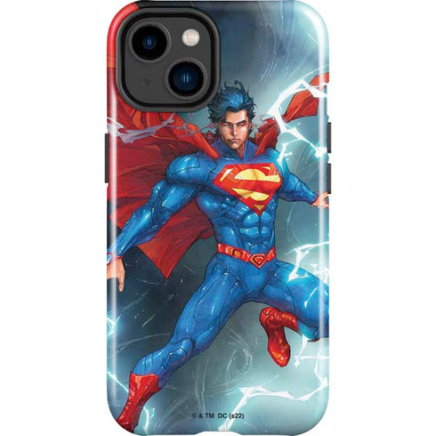 DC Comics Superman Heat Vision iPhone 15 Impact Case