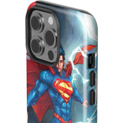 DC Comics Superman Heat Vision iPhone 15 Pro Impact Case