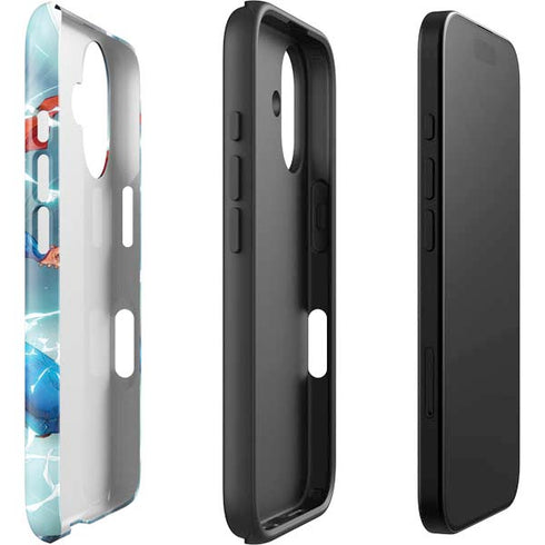 DC Comics Superman Heat Vision iPhone 16 Impact Case