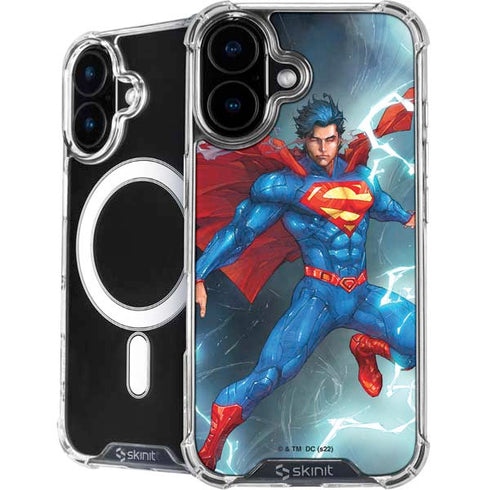 DC Comics Superman Heat Vision iPhone 16 MagSafe Case