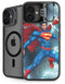 DC Comics Superman Heat Vision iPhone 16 Plus Kickstand Case