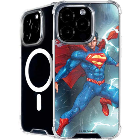DC Comics Superman Heat Vision iPhone 16 Pro MagSafe Case
