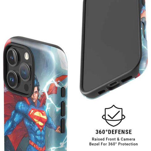 DC Comics Superman Heat Vision iPhone 16 Pro Magsafe Impact Case