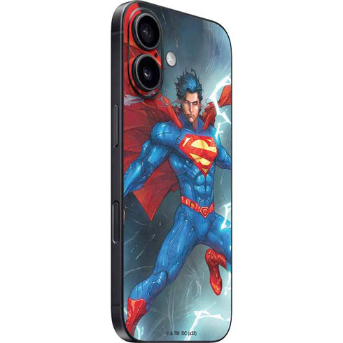 DC Comics Superman Heat Vision iPhone 16 Skin