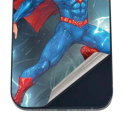 DC Comics Superman Heat Vision iPhone 16 Skin