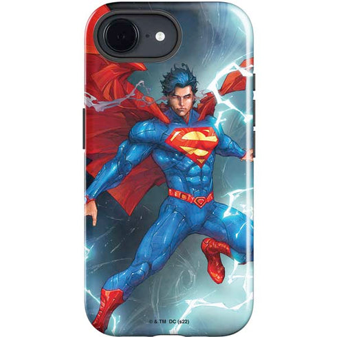 DC Comics Superman Heat Vision iPhone 16e Impact Case